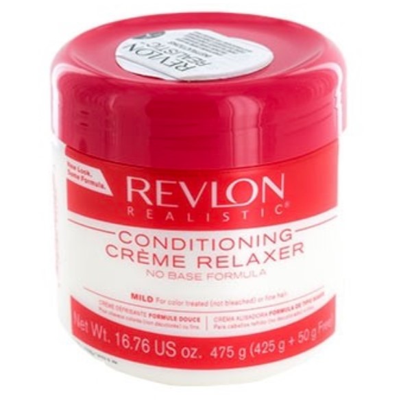 Revlon Realistic Conditioning Cream Relaxes No Base Mild Strength for Color Treated 16.76 OZ