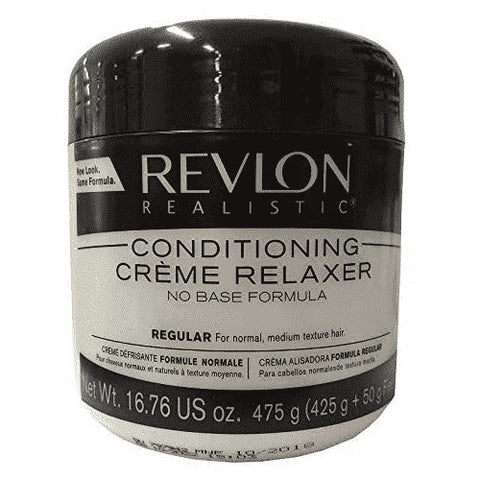 Revlon Realistic Conditioning Cream Relaxes No Base Regular 16.76 OZ