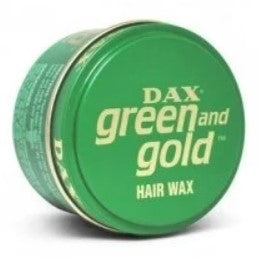 DAX GREEN & GOLD HAIR WAX 3.5 OZ