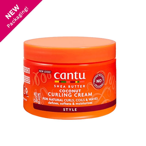Cantu Shea Butter Natural Hair Coconut Curling Cream 12 oz