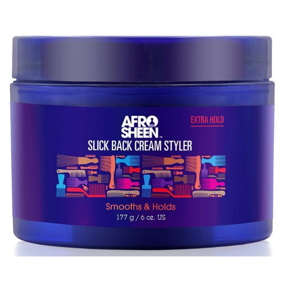 Afro Sheen Slick Back Cream Styler 6oz