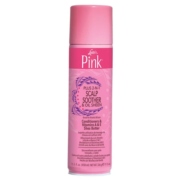 Pink plus 2-n-1 scalp soother & oil sheen 11.5 oz