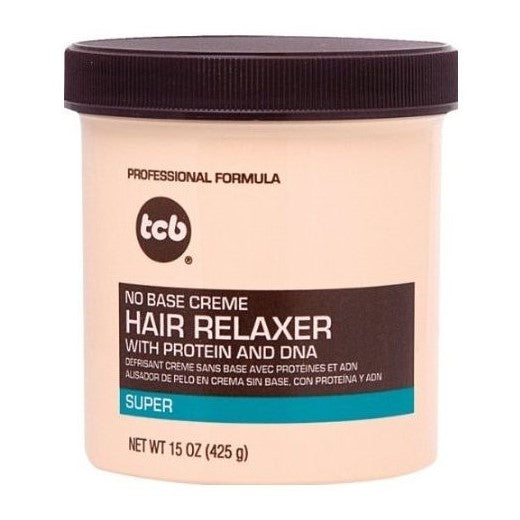 TCB No Base Cream Hair Relaxes Super 425 Gr