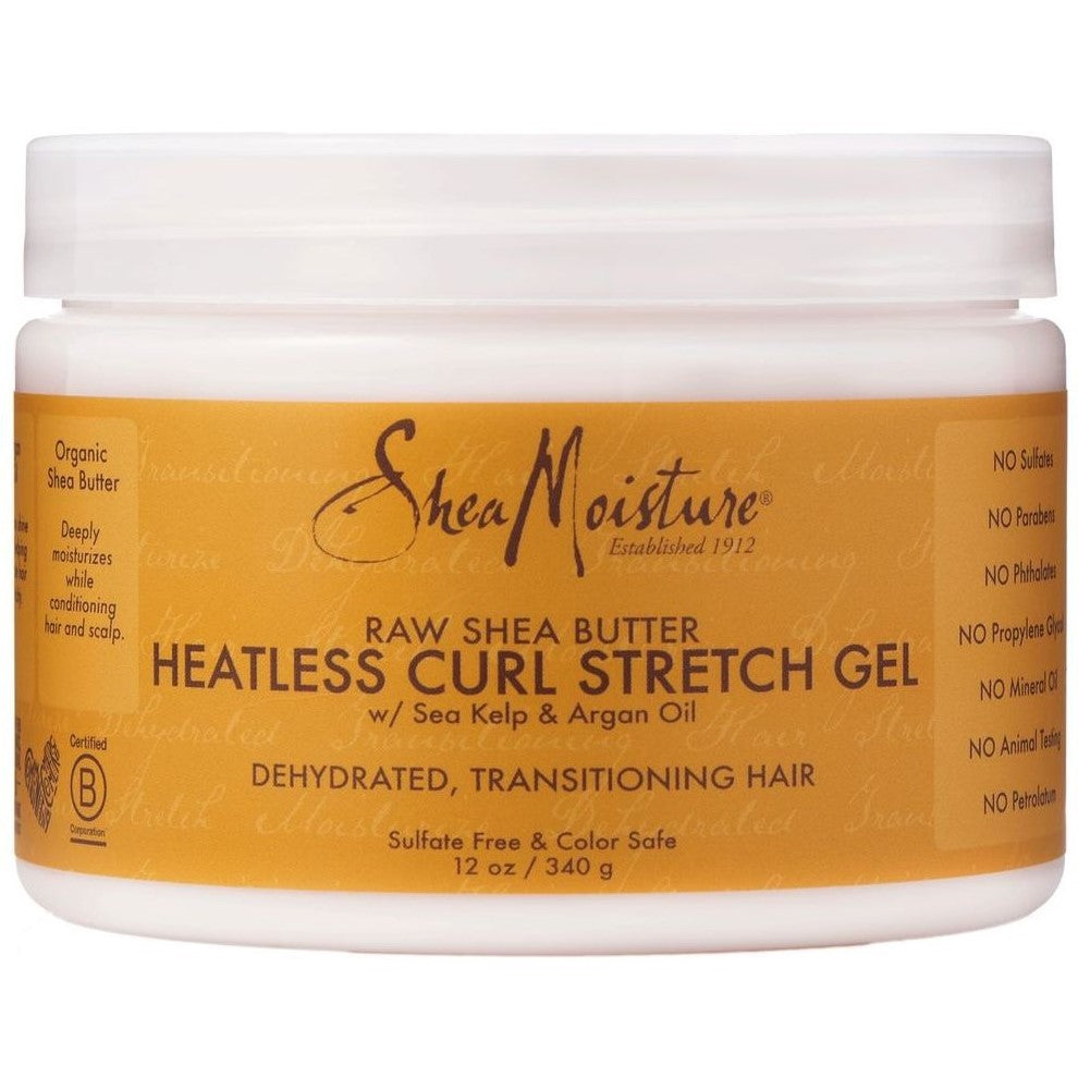 Shea Moisture Raw Shea Butter Heatless Curl Stretch Gel 340 Gr