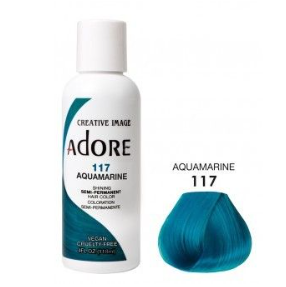 Adore Semi Permanent Hair Color 117 Aquamarine 118ml