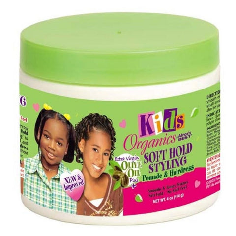 Africa's Best Kids Organics Soft Team Styling Pamade & Hairdress 4 OZ