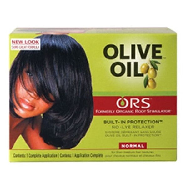 Ors Olive Oil No-Lye Relaxes Kit Normal