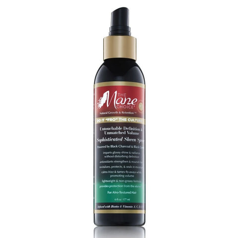 The mane choice do it "fro" the culture sophisticated sheen spray 6oz / 177ml
