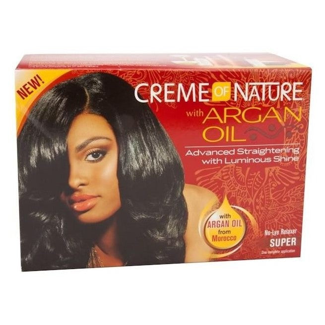 Creme of Nature Argan Oil Relaxes Super