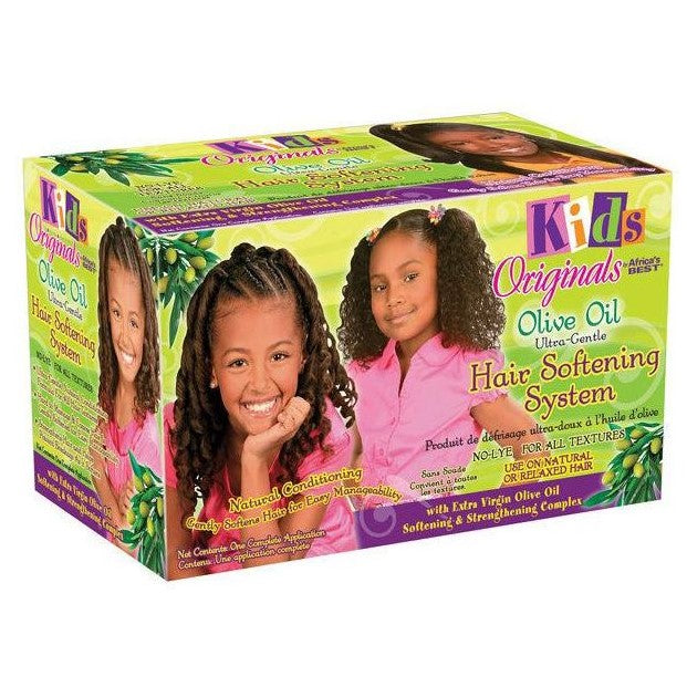 Africa's Best Kids Organics Olive Oil Ultra-Gentle Hair Softing System