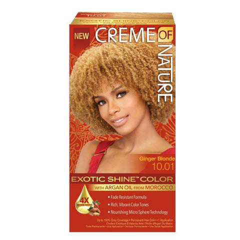 Creme of Nature Exotic Shine Color With Argan Oil 10.01 Ginger Blonde