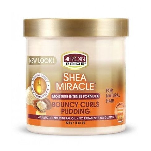 African Pride Shea Butter Miracle Bouncy Curls Pudding 425 Gr