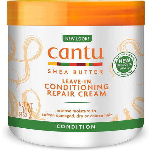 Cantu Leave in Shea Butter Conditioning Repair Cream 16oz
