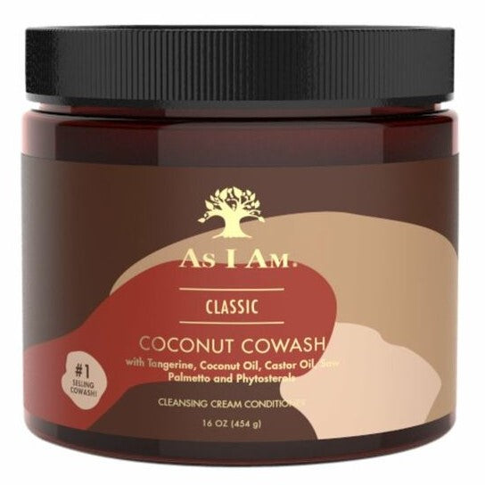 AS I AM NATURALLY COCONUT COWASH 454 GR - OUT Healthy and Silk Soft Hair!