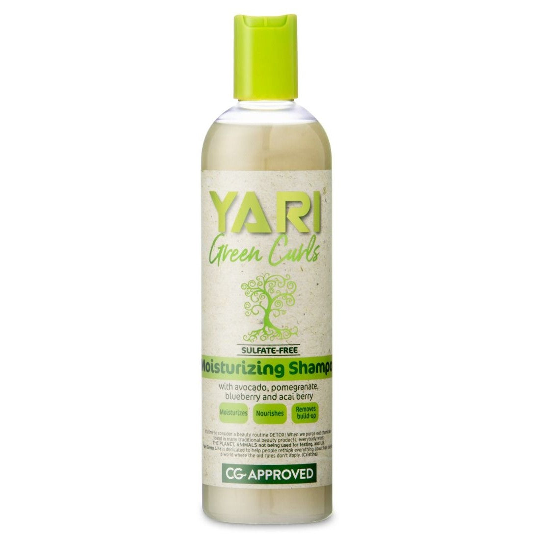 Yari Green Curls Moisturizing Shampoo 355ml